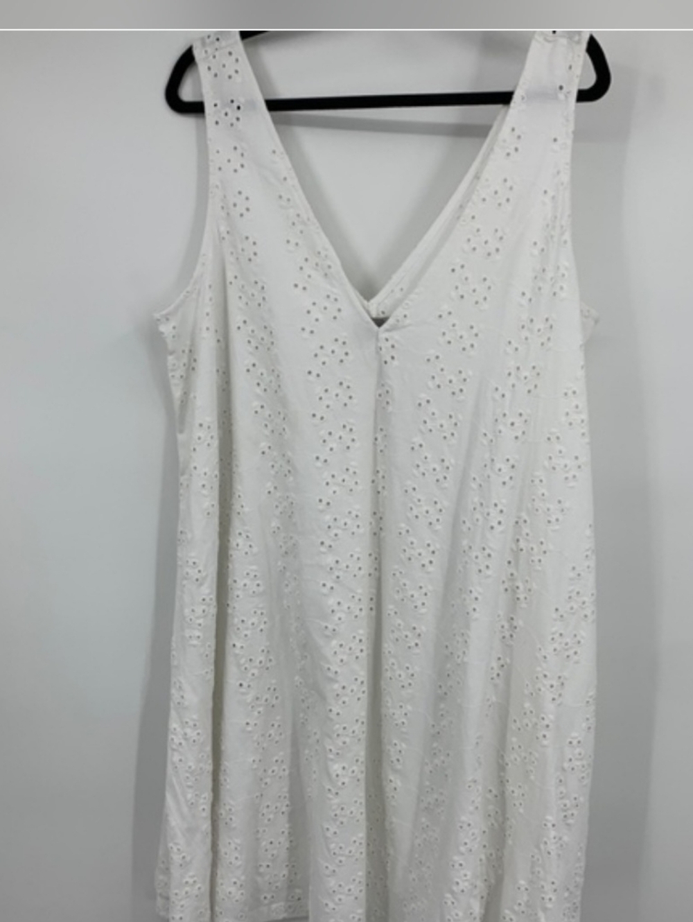 NEW ASOS dress‎ 12 curve  white sleevelsss cutout
